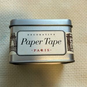 Anthropologie Paris theme paper tape